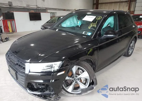 2020 Audi Q5 Premium 45 Tfsi Quattro S Tronic z USA, uszkodzony, nr VIN WA1ANAFY2L2076217